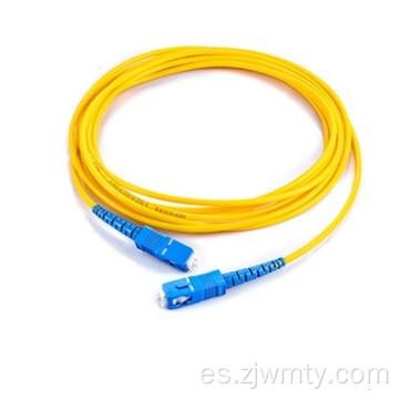Cable de conexión de fibra sc-sc del cable de descenso GKFJV